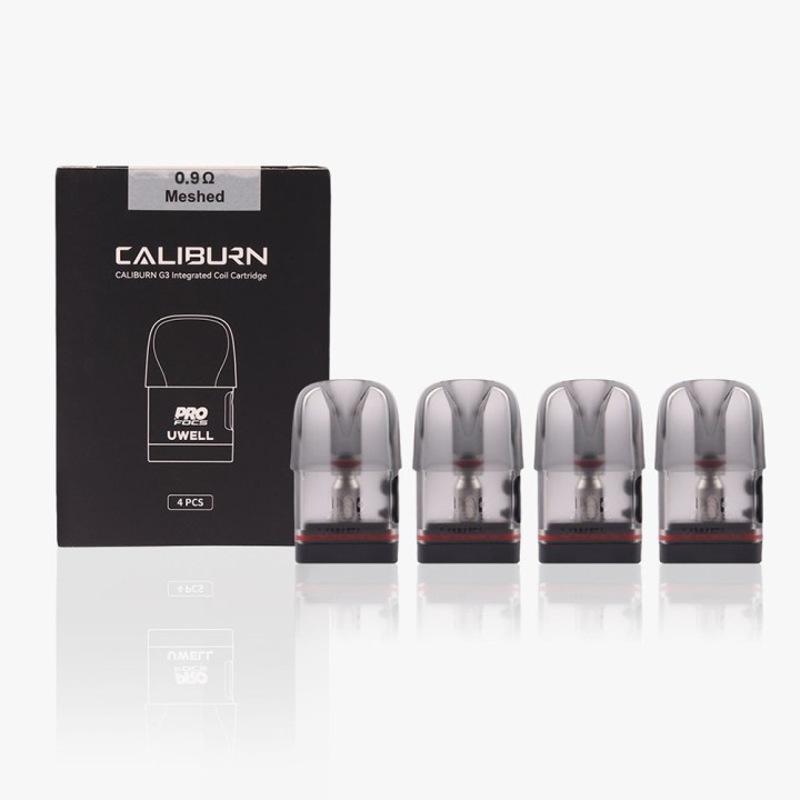 Uwell Caliburn G3 0.9Ω Meshed Coil Kartuş 4'lü Paket