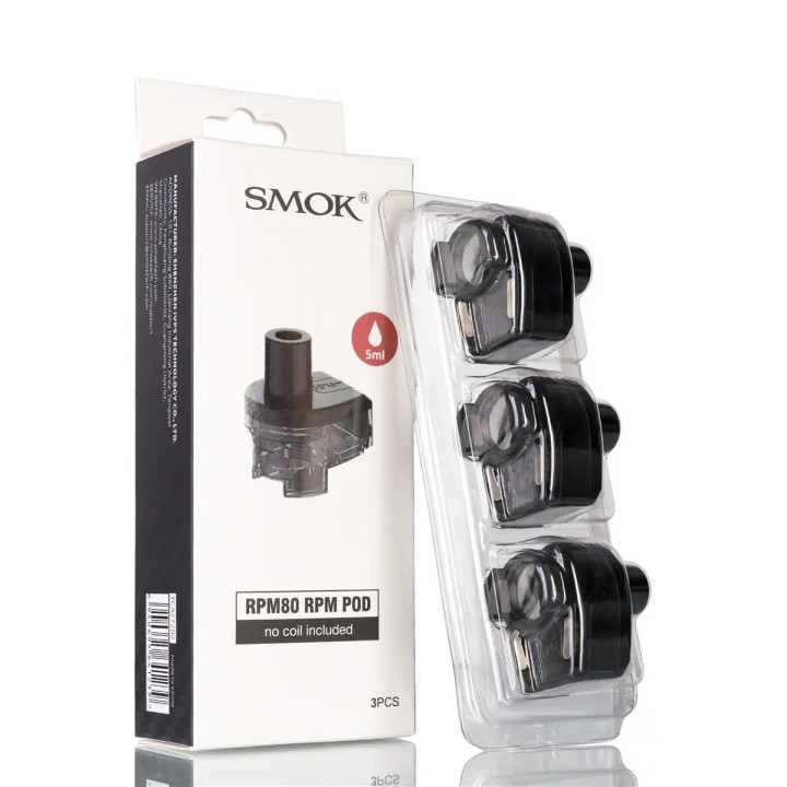 Smok RPM80 RPM Pod Kartuş 3'lü Paket, 5ml Kapasite
