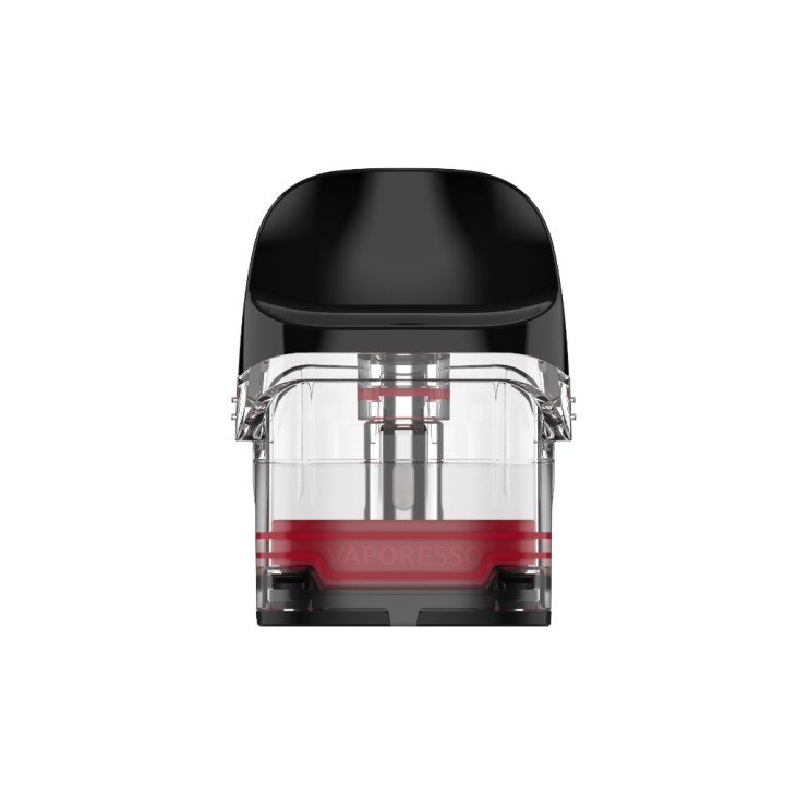 Vaporesso Luxe Q Kartuş yedek başlık şeffaf siyah