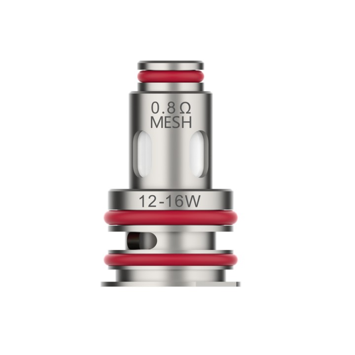 Vaporesso GTX 0.8Ω Mesh Coil, 12-16W, kırmızı contalı.
