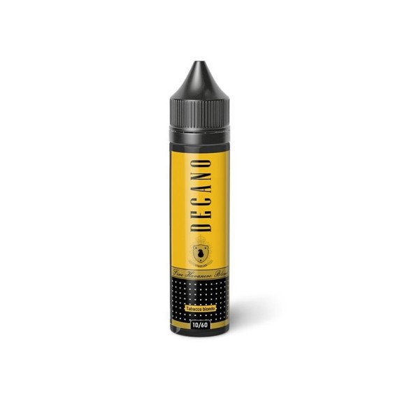 E liquid France Decano Tütün Aromalı E Likit Şişesi Sarı Siyah 10/60