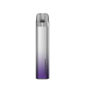 Smok Smokclipp Pod Mod gümüş-mor degrade renkli, şık ve kompakt elektronik sigara.