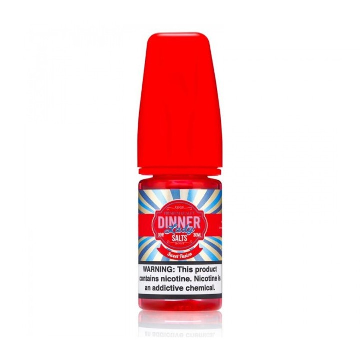 Dinner Lady Sweet Fusion Salt Likit 30ml Kırmızı Kapaklı Salt E-Likit