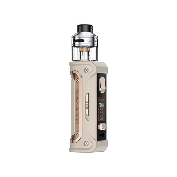GeekVape Aegis Eteno E100 Pod Mod Açık Bej/Bronz, Dijital Ekranlı Elektronik Sigara