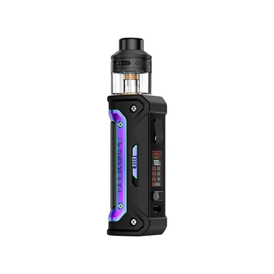 GeekVape Aegis Eteno E100 Pod Mod Siyah Mor Iridyum