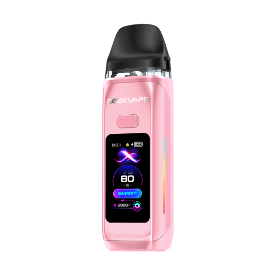 GeekVape Digi Max Pod Mod pembe, renkli ekranlı elektronik sigara cihazı
