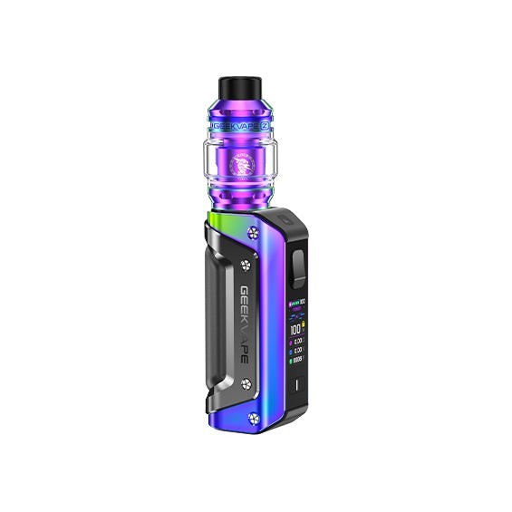GeekVape Aegis Solo 3 Pod Mod gökkuşağı renkli, dayanıklı elektronik sigara