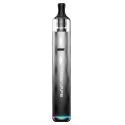 GeekVape Wenax S3 Pod Mod Gümüş, elmas desenli, kompakt elektronik sigara.