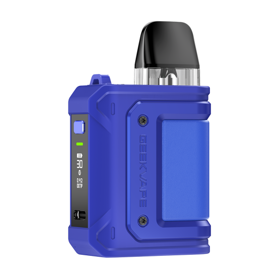GeekVape Aegis Hero Q Pod Mod Mavi, dayanıklı ve şık elektronik sigara.