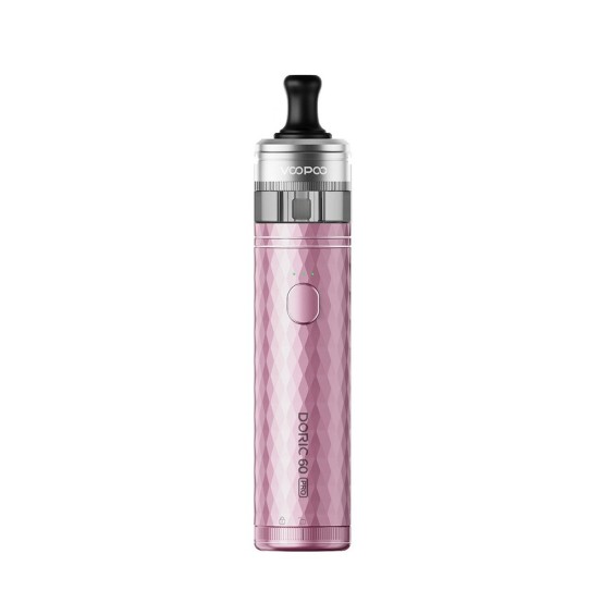 Voopoo Doric 60 Pro Pod Mod pembe, elmas desenli, elektronik sigara.