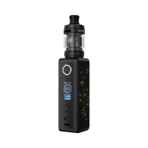 Voopoo Vinci Spark 100 Pod Mod Siyah, Ekranlı, Işıklı Tasarım