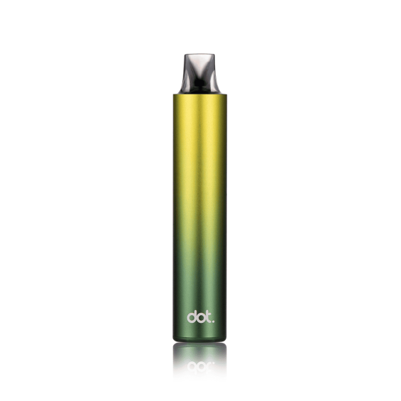 DotMod Switch R Pod Mod yeşil sarı degrade renkli, şık elektronik sigara