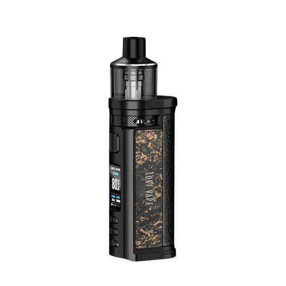 Lost Vape Centaurus Q80 Pod Mod Siyah Ahşap Desenli Elektronik Sigara