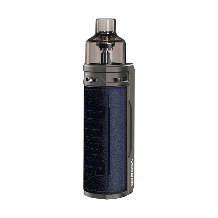 Voopoo Drag S Pod Mod Mavi Deri Kaplama Elektronik Sigara