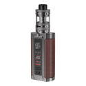 Aspire VROD Pod Mod kahverengi krokodil desenli, güçlü elektronik sigara.