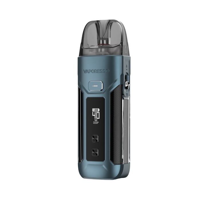 Vaporesso Luxe X Pro Pod Mod Mavi, Ayarlanabilir Watt Ekranlı