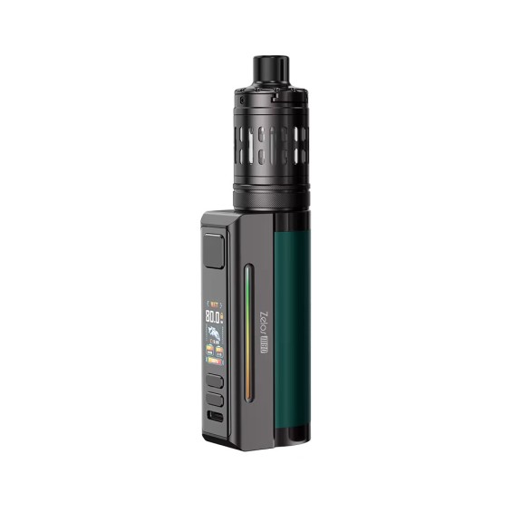 Aspire Zelos M80 Pod Mod yeşil ve siyah renkli elektronik sigara cihazı