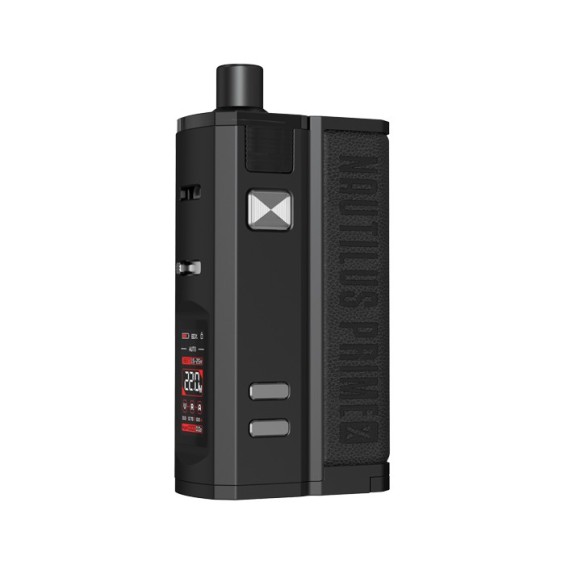 Siyah Aspire Nautilus Prime X Pod Mod, ayarlanabilir watt göstergeli