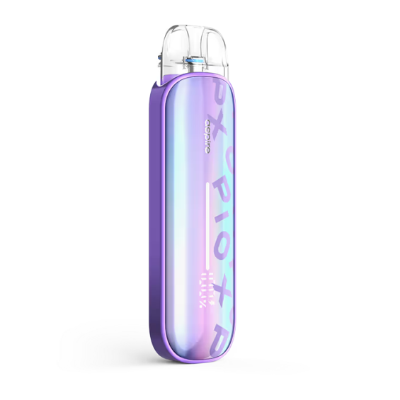 Aspire Pixo Aura Pod Mod Mor Işıltılı Şeffaf Ağızlık