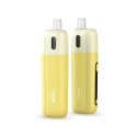 Aspire Fluffi Pod Mod sar, kompakt, sarı renkli elektronik sigara cihazı.