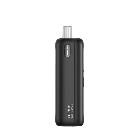 Siyah Aspire Fluffi Mini Pod Mod elektronik sigara cihazı