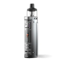 Aspire Veynom EX Pod Mod, gümüş gri renkli, dijital ekranlı elektronik sigara.