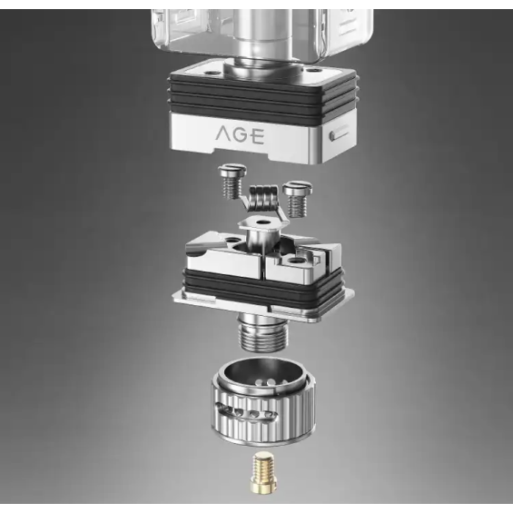 Aspire RAGA AIO Pod Mod iç yedek parça ve deck montaj şeması.