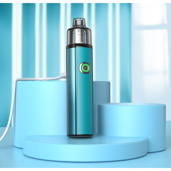 Aspire BP Stik Pod Mod Turkuaz şarj olurken, modern tasarım.