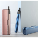 Aspire Vilter Pro Pod Mod pembe ve mavi renkli, şık elektronik sigara seti.