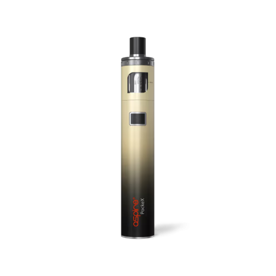 Aspire PockeX Pod Mod krem rengi, taşınabilir elektronik sigara cihazı