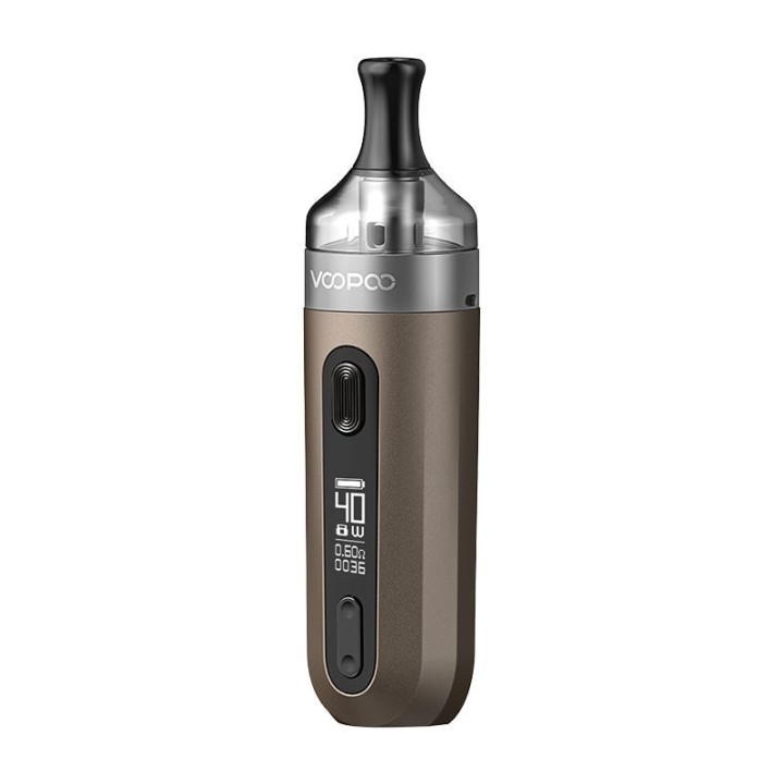 Voopoo V Suit Pod Mod Kit kahverengi, dijital ekranlı kompakt elektronik sigara