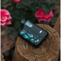SXmini PureMax Q Pod Mod siyah, mavi ışıklı, şık elektronik sigara