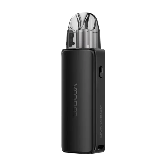 Voopoo Vinci E80 Pod Mod Siyah, kompakt ve şık elektronik sigara.