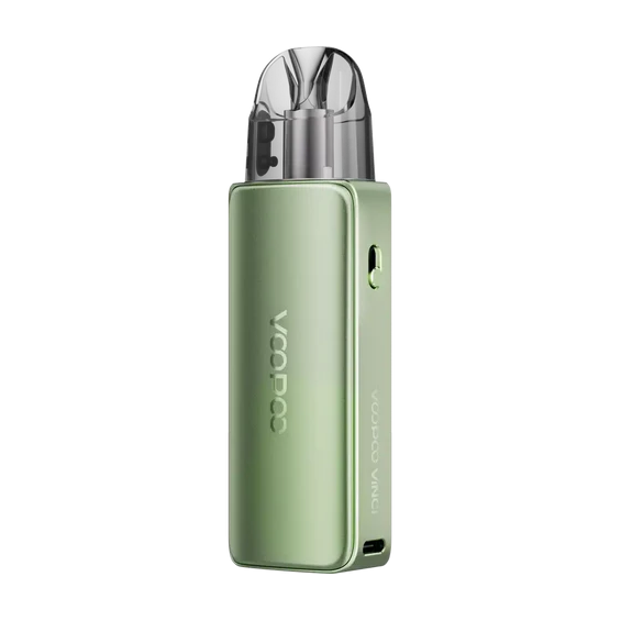 Voopoo Vinci E80 Pod Mod yeşil renkli, kompakt ve şık elektronik sigara.
