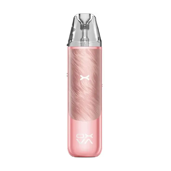 OXVA Nexlim Go Pod Mod pembe renkli, şık tasarım elektronik sigara cihazı.