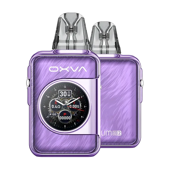 OXVA Xlim SQ Pro 2 Mor Pod Mod, Renkli Ekran, Şık Tasarım