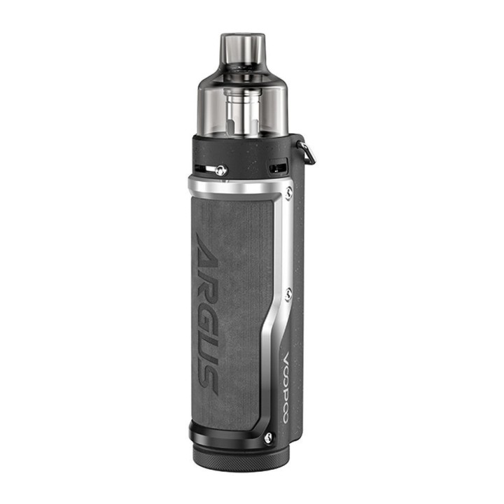 Voopoo Argus Pro Pod Mod Siyah Gri Deri Kaplama Elektronik Sigara