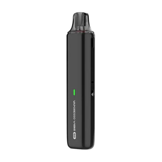 Vaporesso Vibe SE Pod Mod Siyah, ince ve şık elektronik sigara.