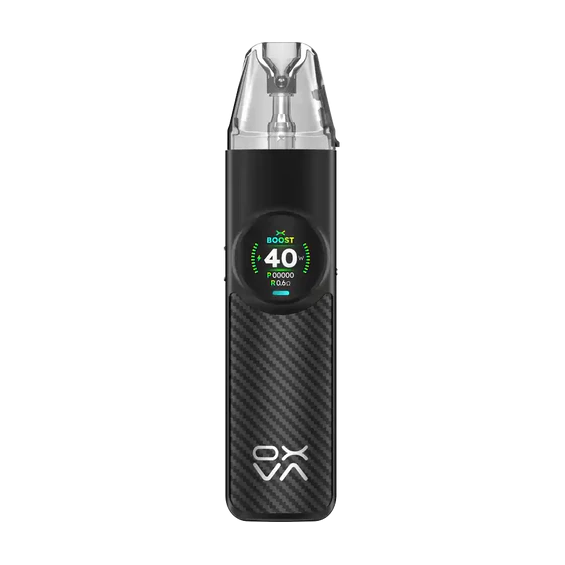 OXVA NeXlim Pod Mod Siyah Karbon Fiber Dijital Ekranlı Elektronik Sigara
