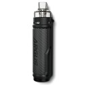 Voopoo Argus X Pod Mod siyah karbon fiber kaplama elektronik sigara.