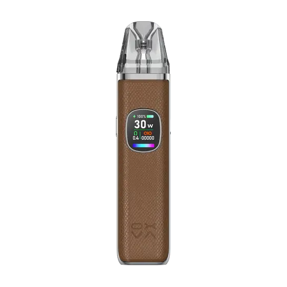 OXVA Xlim Pro 30W Pod Mod kahverengi deri görünümlü elektronik sigara