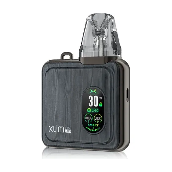 OXVA Xlim SQ Pro Pod Mod Siyah Ahşap Görünümlü Elektronik Sigara