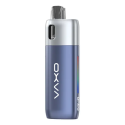 Mavi OXVA Oneo Pod Mod elektronik sigara cihazı, şık metalik tasarım.