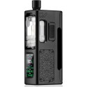 Siyah DotMod MissonXV dotApollo Pod Mod, dijital ekranlı, desenli.