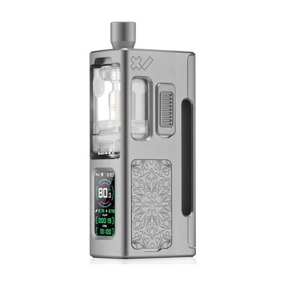 DotMod MissionXV dotApollo Pod Mod Gümüş, Ekranlı, Mandala Desenli