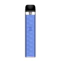 Vaporesso XROS 3 Pod Mod mavi, elmas desenli, kompakt elektronik sigara.