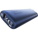 OXVA SlimStick Pod Mod mavi, 1500mAh bataryalı şık elektronik sigara cihazı.