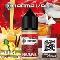 Dharma Frank Salt Likit: Vanilya, Hindistan Cevizi ve Karamel Aromalı Salt Likit