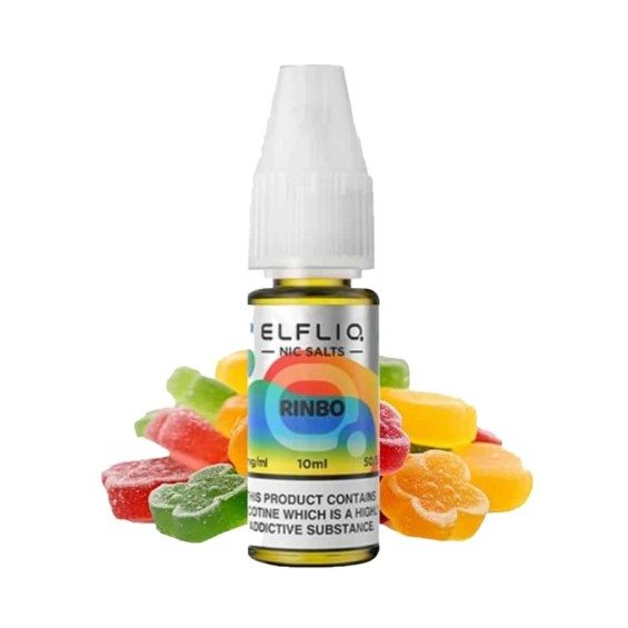 Elfliq Rinbo Salt Likit 10ml Şekerli Meyve Aromalı E-Likit