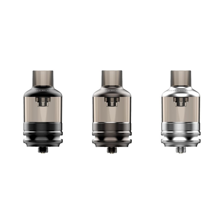 Voopoo TPP Tank Kartuş siyah ve gümüş renk seçenekleri